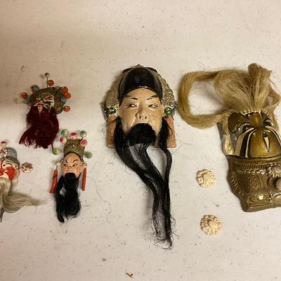 Antique Asian Wall Decor