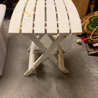 Folding Patio Side Table