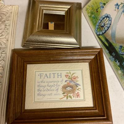 Easter Tin Signs And Mirrors