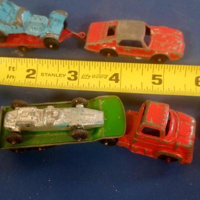 LOT 120  OLD TOOTSIE TOY CARS