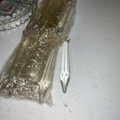 Rose Hurricane Vase With Crystals