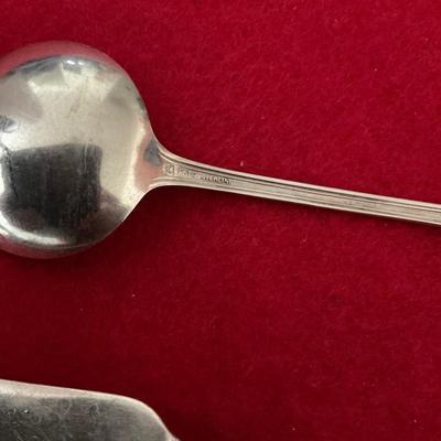 Sterling Silver Spoon And knife