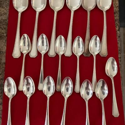 1835 R. WALLACE SILVER SPOONS