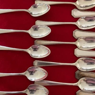 1835 R. WALLACE SILVER SPOONS