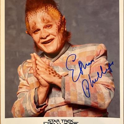 Star Trek: Voyager Ethan Phillips
signed photo