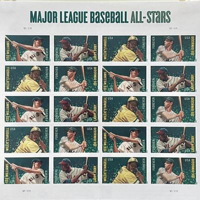2012 MLB All-Stars stamp set of 20