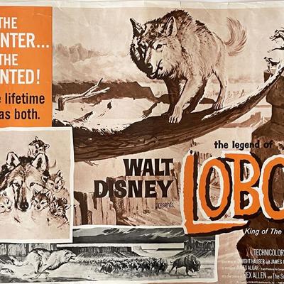 The Legend of Lobo 1962 vintage movie poster