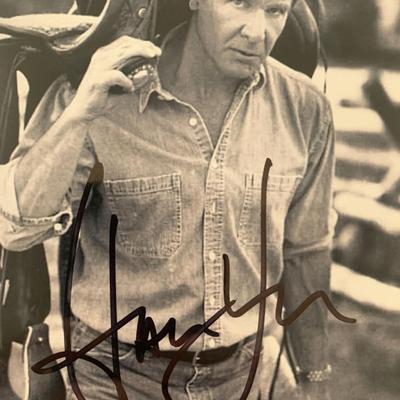 Harrison Ford signed photo