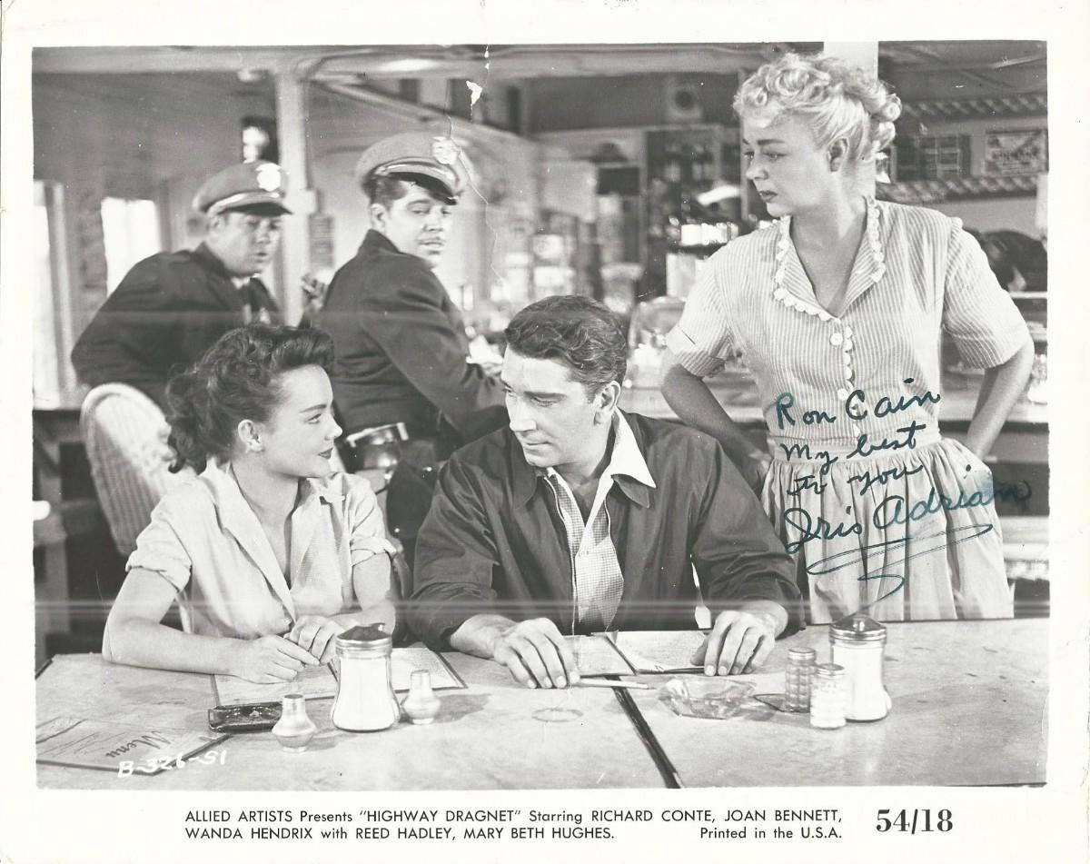 Highway Iris Adrian Signed Movie Photo