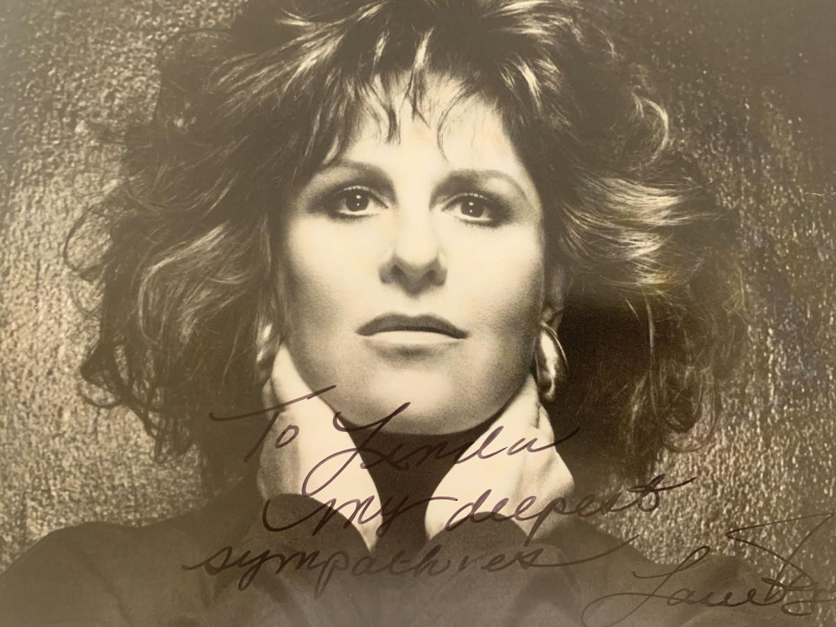 Lainie Kazan signed photo