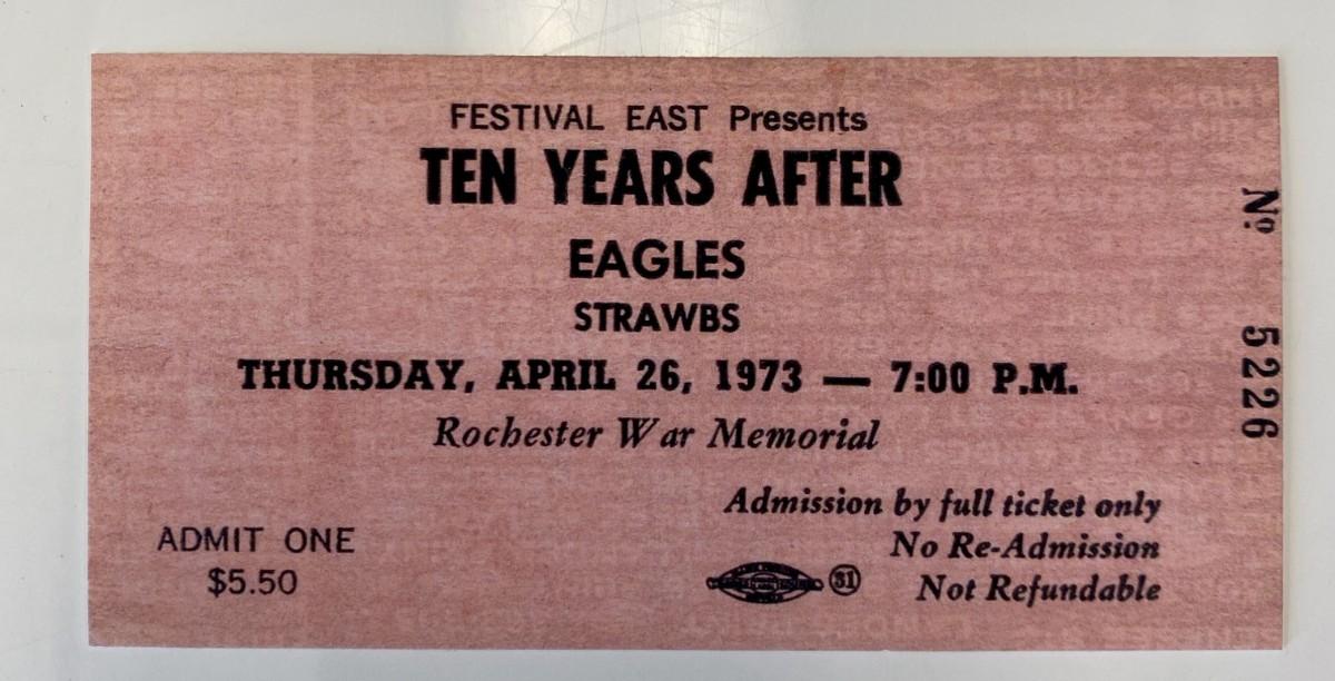 the eagles 1973 tour dates