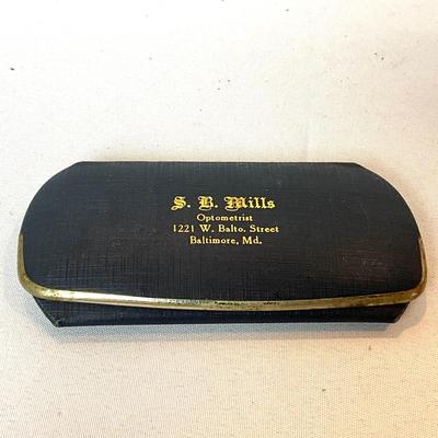 1241 Antique 1/10 12k Gold Rim Baltimore Optometrist Glasses