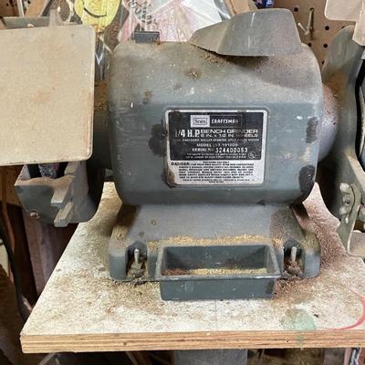 Craftsman 1/4 HP Bench Grinder