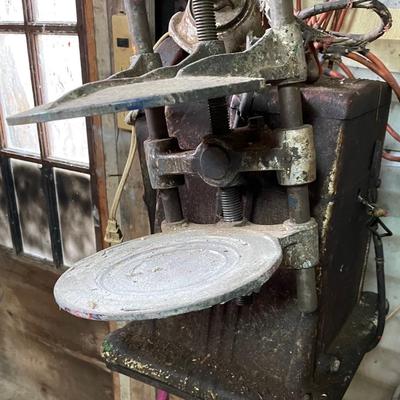 Vintage Paint Mixer on Stand