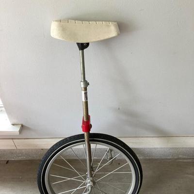 Vintage unicycle