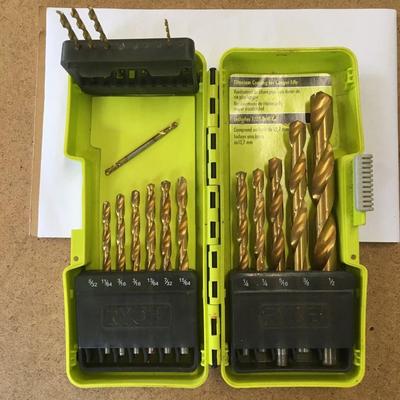 Ryobi 16-piece drill bit set