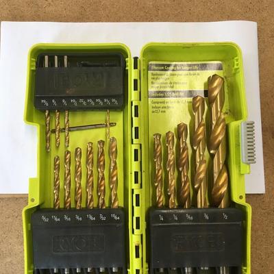 Ryobi 16-piece drill bit set