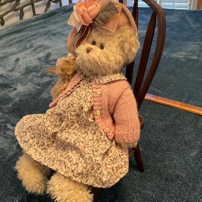 Doll Chair And Bear