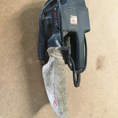 SKIL belt sander, 3/4 HP, 3" x 18" belt