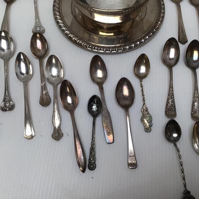 992 Silver Plate Lot Demitasse Spoons
