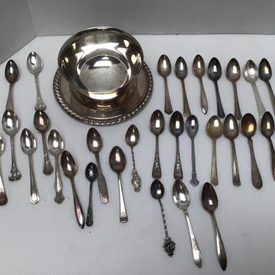 992 Silver Plate Lot Demitasse Spoons