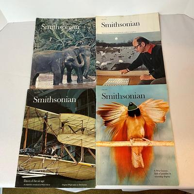 1248 First Four Smithsonian 1970 Magazines