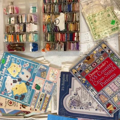 Large cross stitch lot