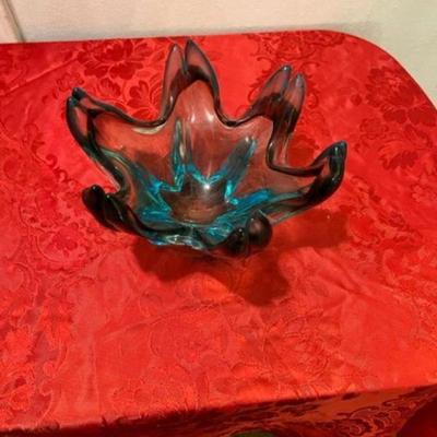Murano Turquoise Art glass 
