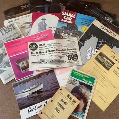 MID CENTURY EPHEMERA