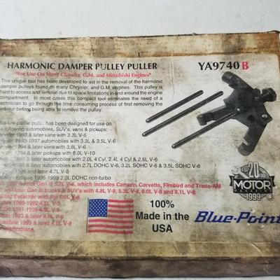 Blue Point Harminoc Damper Pulley Puller