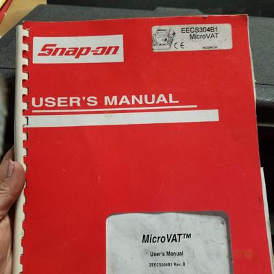 Snap-On Microvat Battery Tester