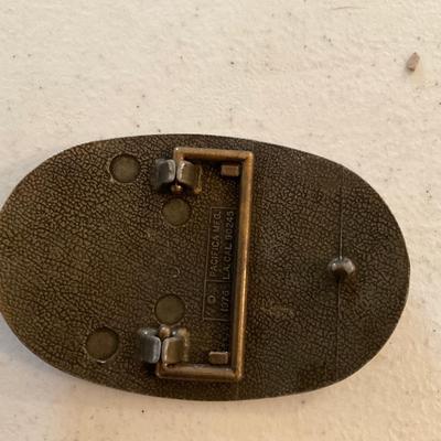 Vintage Dirt Racing Belt Buckle