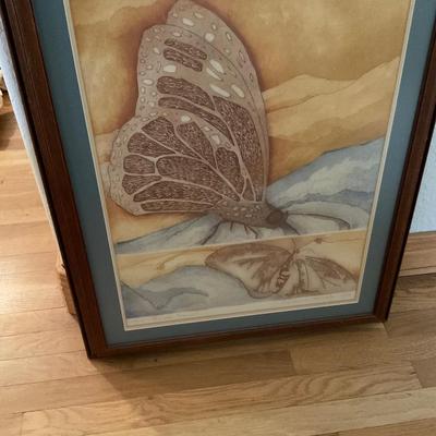 Framed Art Stevenson Whiteside 1978