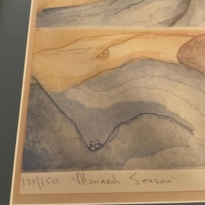 Framed Art Stevenson Whiteside 1978