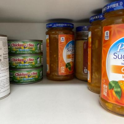 Lot Of Canned Food