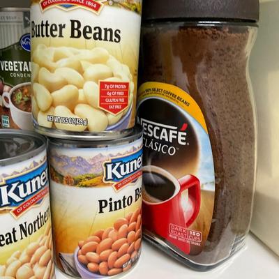 Lot Of Canned Food