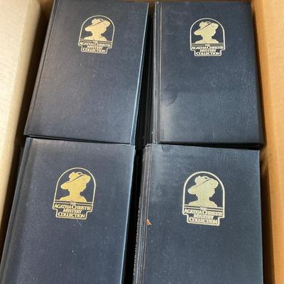 Box Full Agatha Christie Books