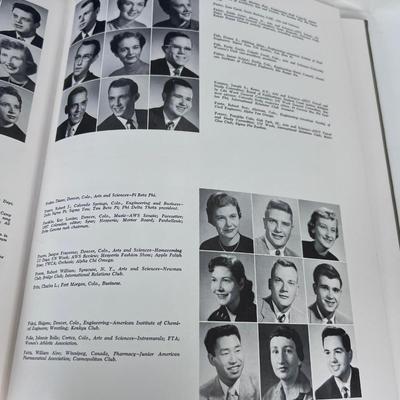 University of Colorado 1957 yearbook