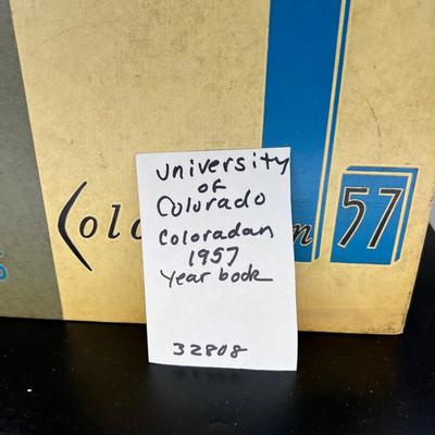 University of Colorado 1957 yearbook