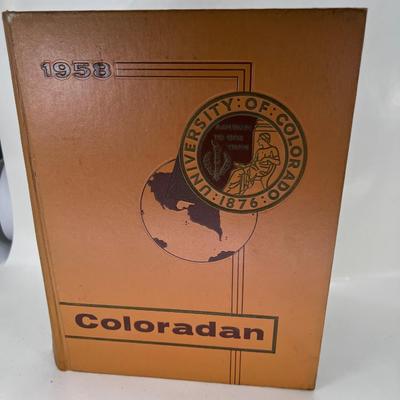 University of Colorado "Coloradan" 1958