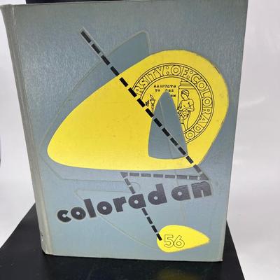 1956 Coloradan University of Colorado year book