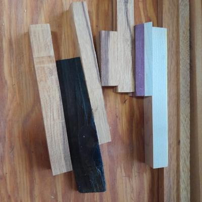 Box of Wood for crafting, Marblewood, Poplar, Cocobolo, and more
