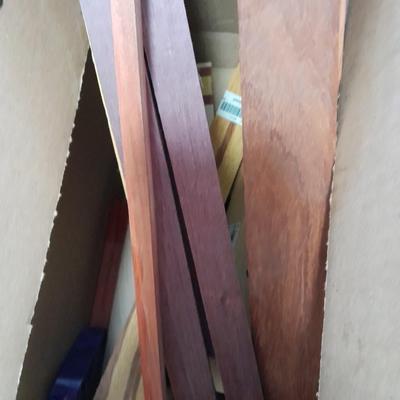 Box of Wood for crafting, Marblewood, Poplar, Cocobolo, and more