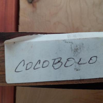 Box of Wood for crafting, Marblewood, Poplar, Cocobolo, and more