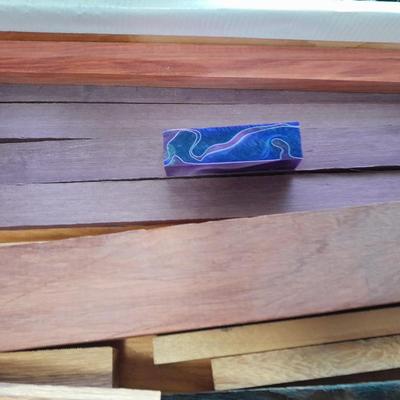 Box of Wood for crafting, Marblewood, Poplar, Cocobolo, and more