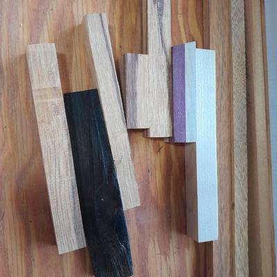 Box of Wood for crafting, Marblewood, Poplar, Cocobolo, and more
