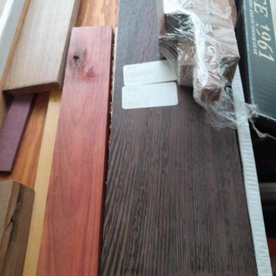 Box of crafting wood, Make your own pens! red wood, hardwoods, maplewood and more!