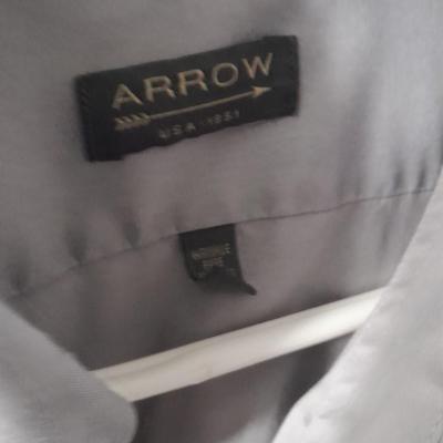 Men's long-sleeved shirts, pearl snap wrangler, and more XXL, 34-35