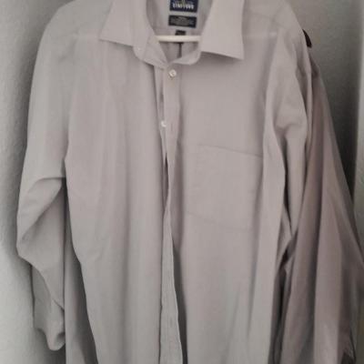 Men's long-sleeved shirts, pearl snap wrangler, and more XXL, 34-35
