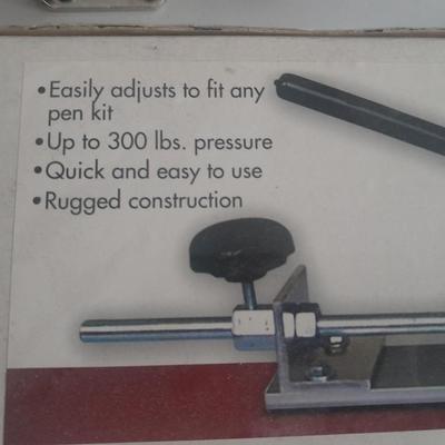 Pen Press, the perfect device for pressing pen components together!